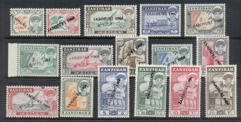 Zanzibar-1964-Jamhiri-1964-Opts-handstamped-MUH-2