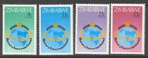 Zimbabwe-1980-Rotary-MUH-Lot11333