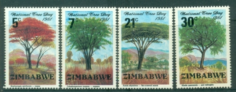Zimbabwe-1981-National-Tree-Day-MUH