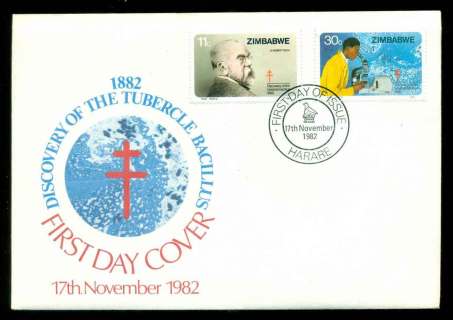 Zimbabwe-1982-Anti-TB-FDC-lot51729