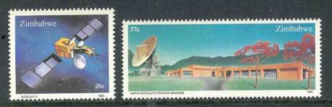 Zimbabwe-1985-Intelsat-V-MUH-Lot11349