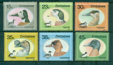 Zimbabwe-1988-Birds