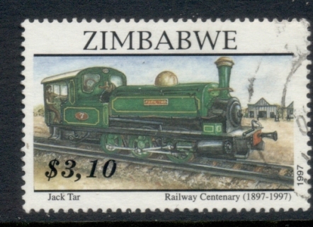 Zimbabwe-1997-Zimbabwe-Railway-Centenary-3-10-FU