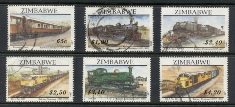 Zimbabwe-1997-Zimbabwe-Railway-Centenary-FU