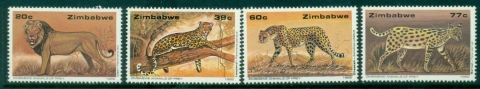 Zimbabwe-1992-Wildlife-Conservation-Big-Cats-MUH