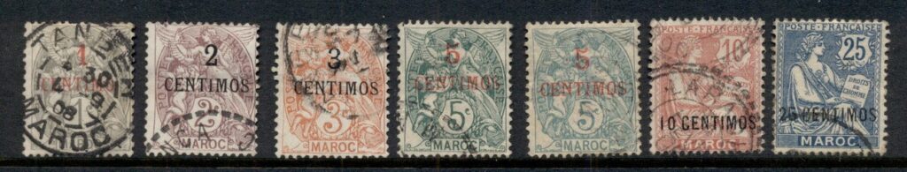 French Morocco 1902-10 Asst