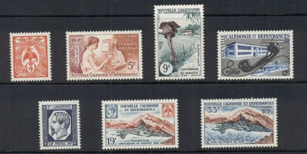 New-Caledonia-1960 Central Postal Service