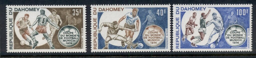 Dahomey-1973-World Cup Soccer Munich