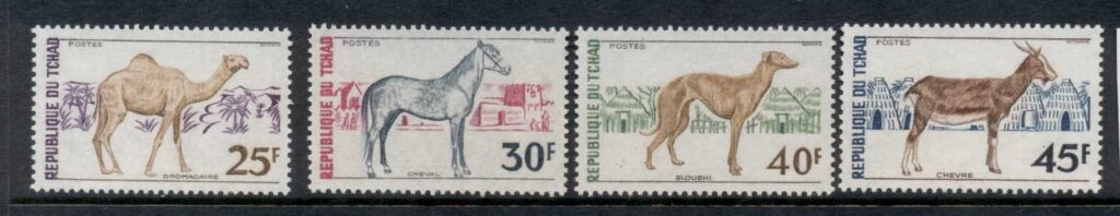 Chad 1972 Domestic Animals
