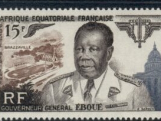 French Equatorial Africa 1955 Eboue, Brazzaville