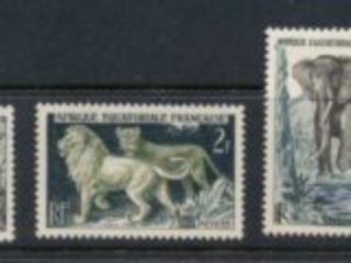French Equatorial Africa 1957 Wildlife