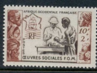 French West Africa 1950 Tropical Medecine