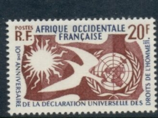 French West Africa 1958 Declaration of Human Rights