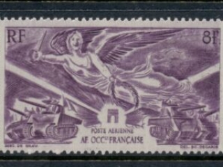 French West Africa 1946 Victory