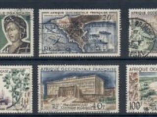 French West Africa 1958 Air Mail