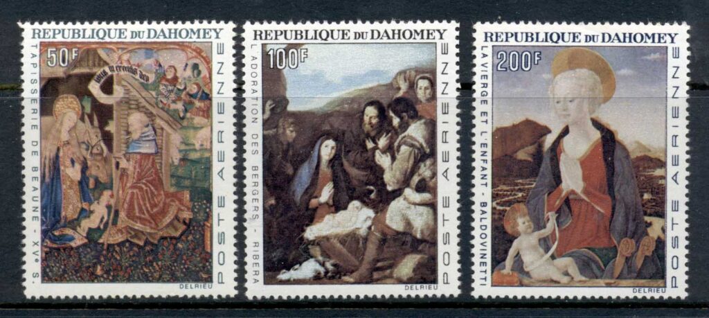 Dahomey-1966-Xmas, Nativity