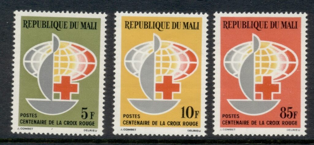 Mali-1963-red Cross centenary