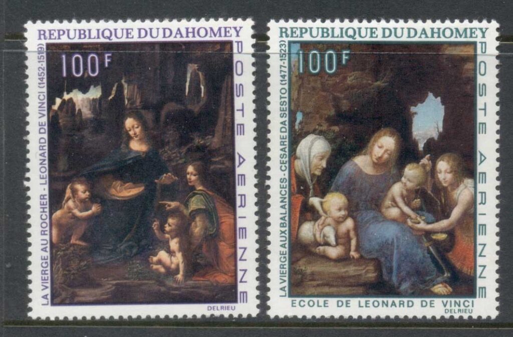 Dahomey-1969-Xmas paintings