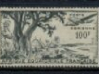 French Equatorial Africa 1946 Air Mail Views