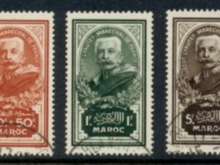 French Morocco 1935 Marshal Hubery Lyantey