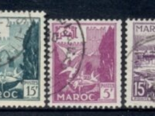 French Morocco 1954 Pictorials