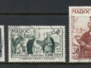 French Morocco 1954 Marshal Lyautrey Birth Centenary