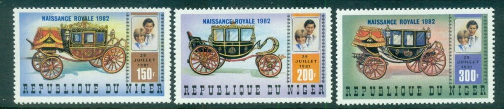 Niger-1981 Royal Wedding Charles &amp; Diana