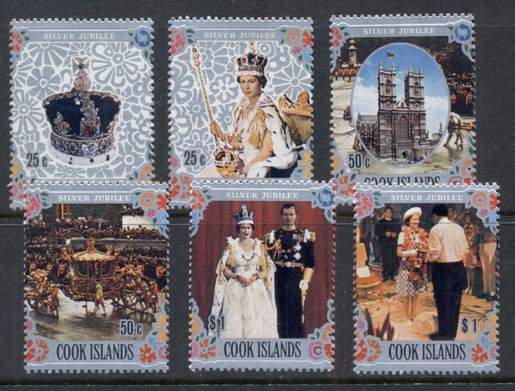 Cook-Is-1977-QEII-Silver-Jubilee-MUH