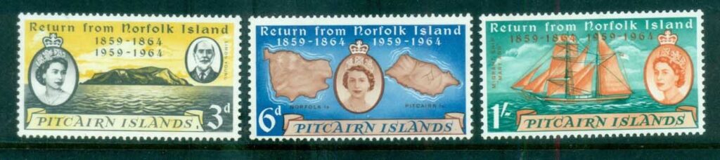 Pitcairn-Is-1961-Return-from-Norfolk-Is-MUH-lot81241