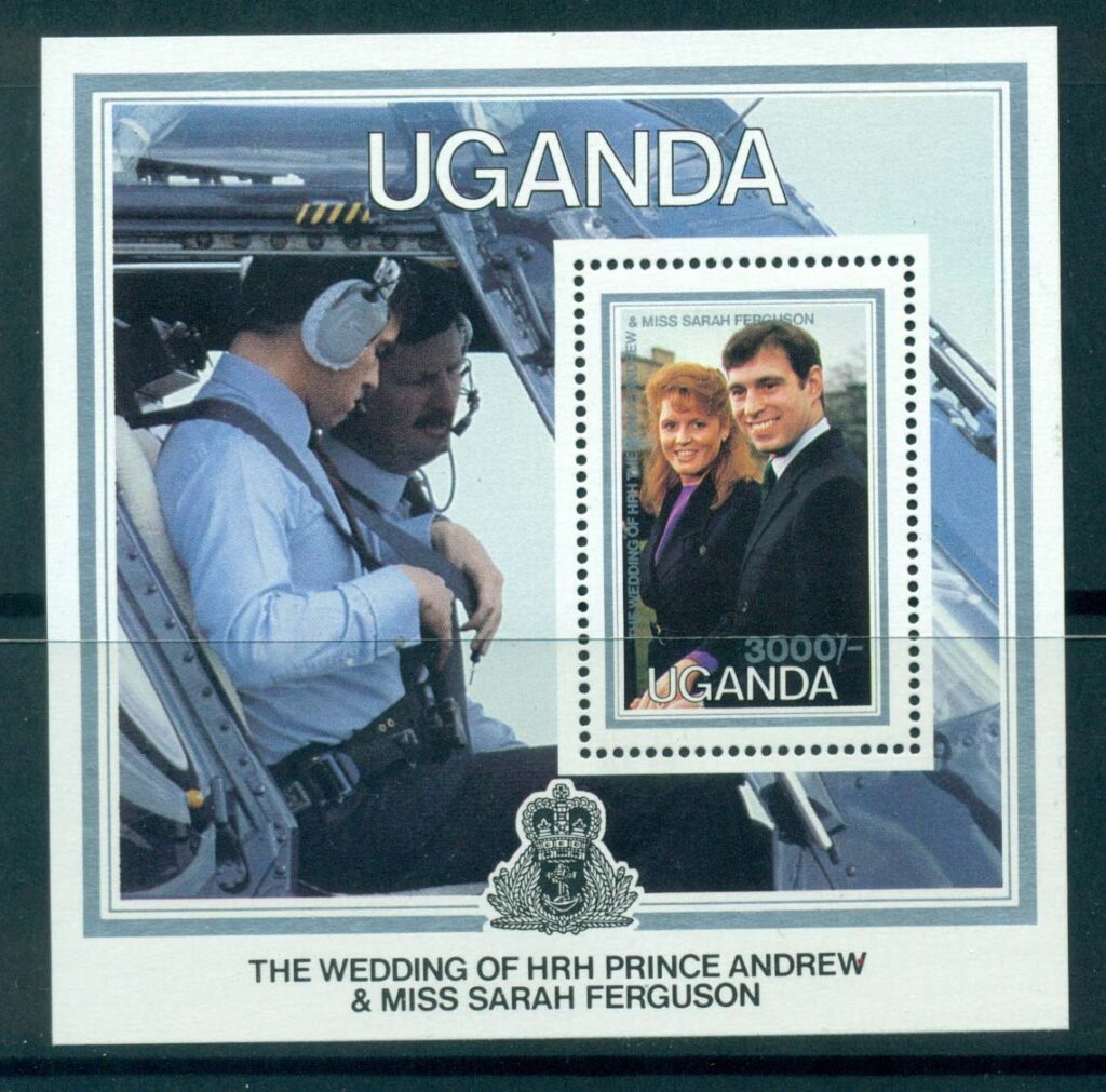 Uganda-1986 Andrew &amp; Sarah Wedding MS