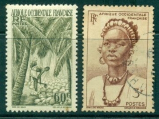 French West Africa 1947 Colonial Education Funs
