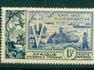 French West Africa 1954 Liberation