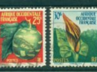 French West Africa 1958 Flowers