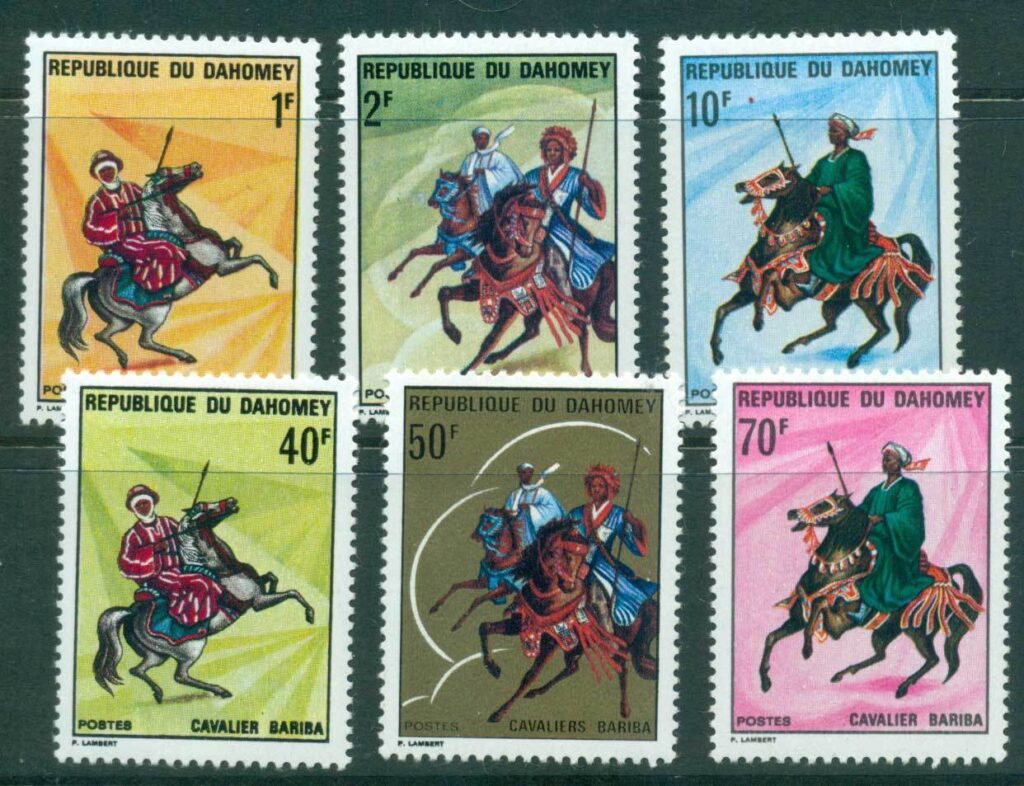 Dahomey-1970-Warriors on Horses