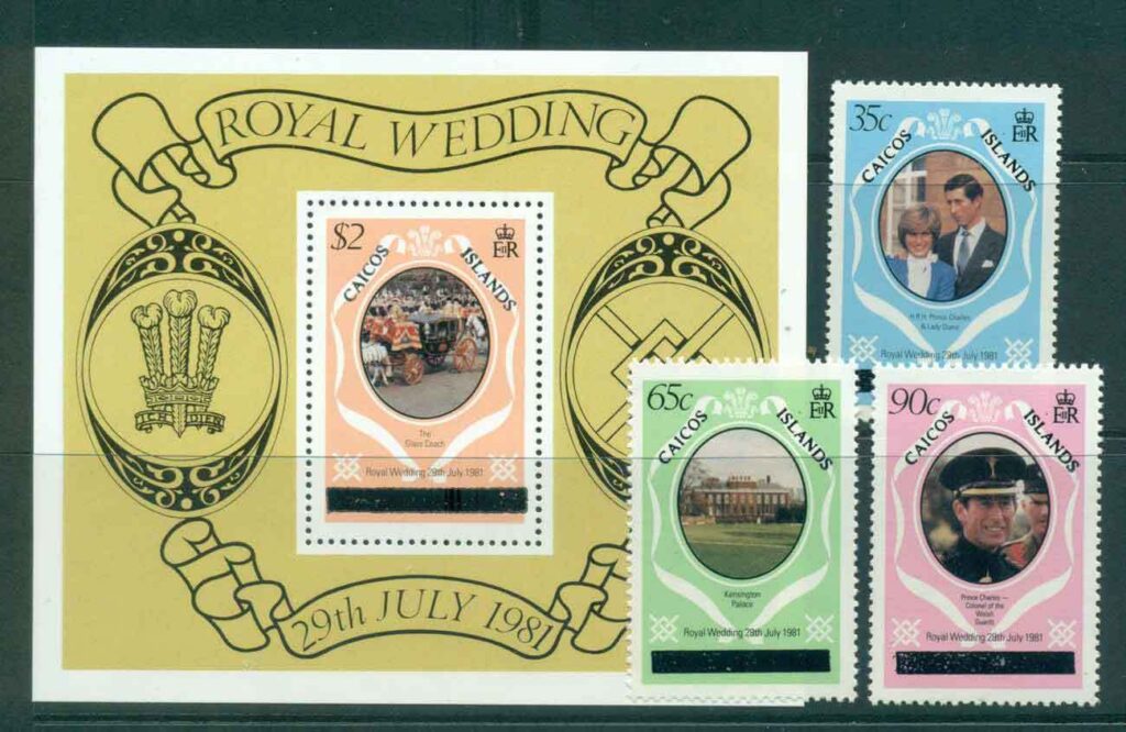 Caicos-Is-1981 Royal Wedding Charles &amp; Diana