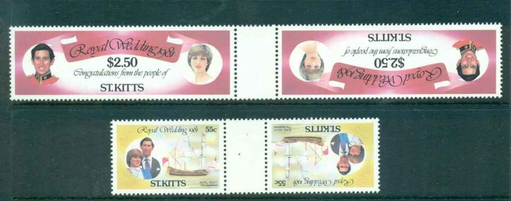 St-Kitts-1981 Royal Wedding Charles &amp; Diana