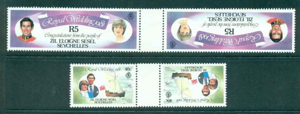 Seychelles-ZES-1981 Royal Wedding Charles &amp; Diana