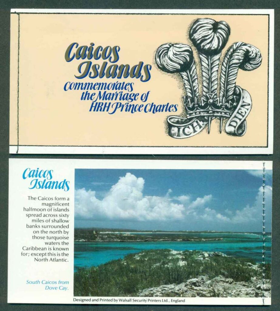 Caicos-Is-1981 Royal Wedding Charles &amp; Diana