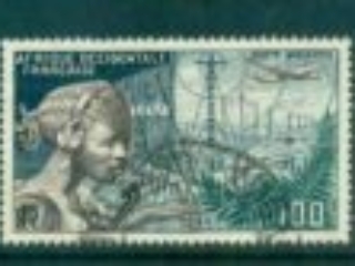 French West Africa 1954 Airmails