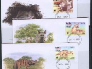 Eritrea 2001 WWF Aardwolf