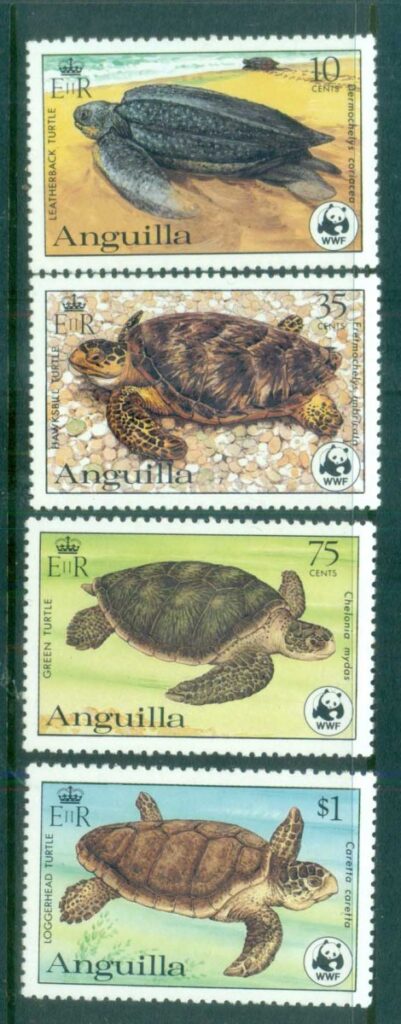 Anguilla-1983 WWF Sea Turtles