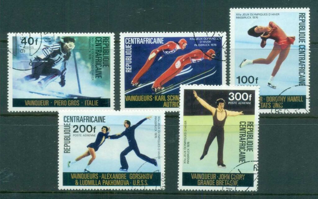 Central-African-Republic-1976 Winter Olympics, Innsbruck