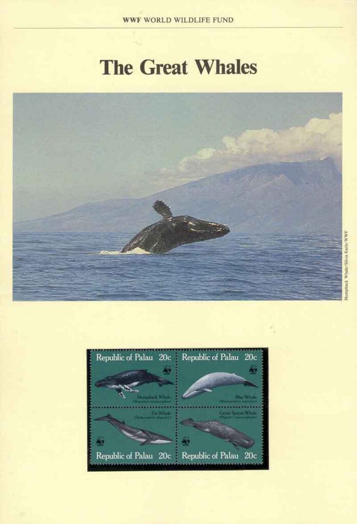 Palau-1983 WWF Great Whales