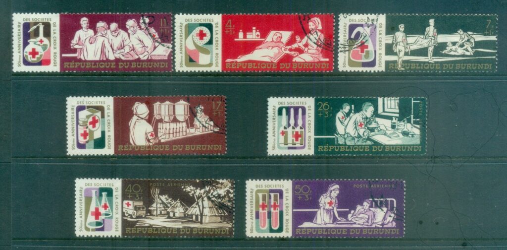 Burundi-1969 League of Red Cross Societies