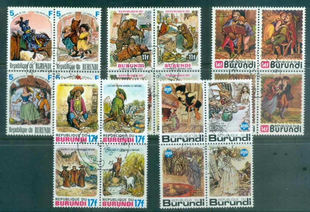 Burundi-1977 Fairy Tales by Brothers Grimm