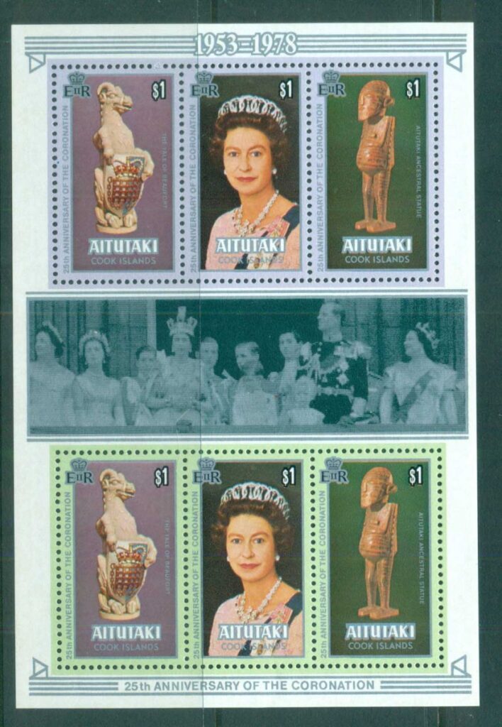 Aitutaki-1978-QEII-Coronation