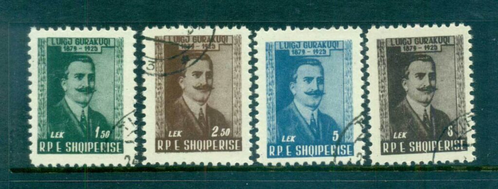 Albania-1958-Luiji-Gurakugi-CTO-lot69431