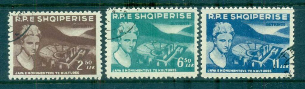 Albania-1959-Cultural-Monuments-Week-CTO-lot69434
