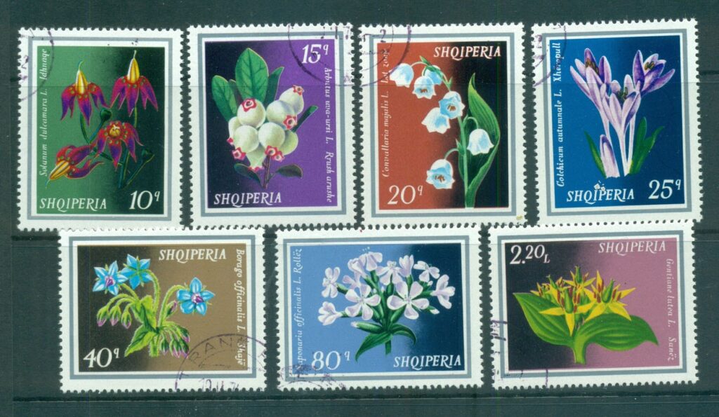 Albania-1974-Medicinal-Plants