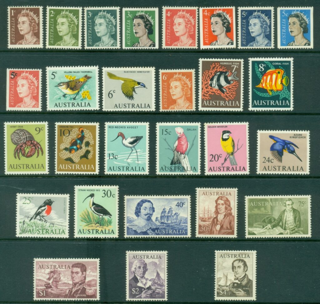Australia-1966-70-QEII-Definitive-MLH